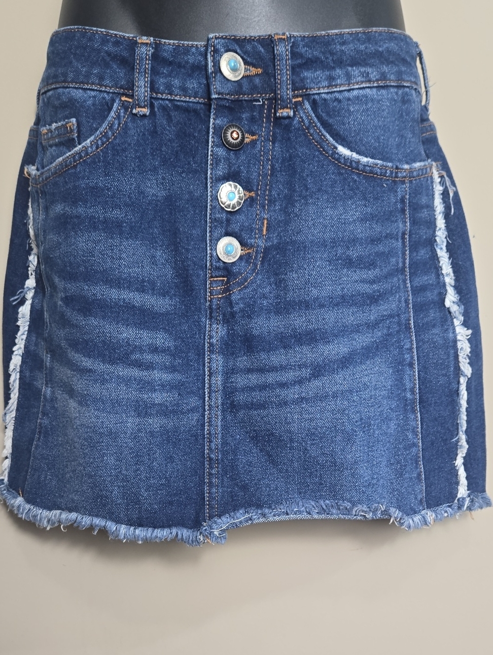 Zara Basic Denim skirt